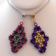 Counterpoint pendants with edging