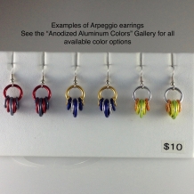 Arpeggio earrings
